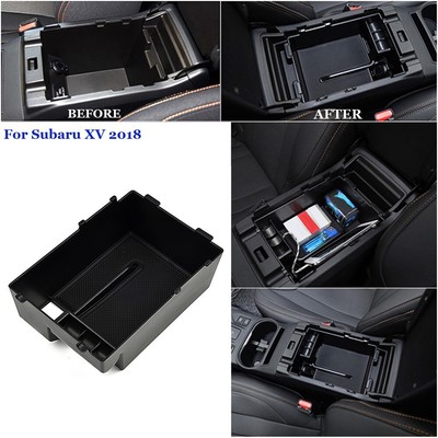 Upgrade Your Car's Design with ABS Inner Armrest Console Central Box Trim