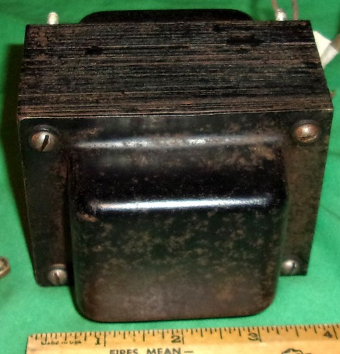 6 Pound Power Transformer 5.0V, 6.3V, 620V centertapped SILVERTONE Radio (1930's - Picture 7 of 7
