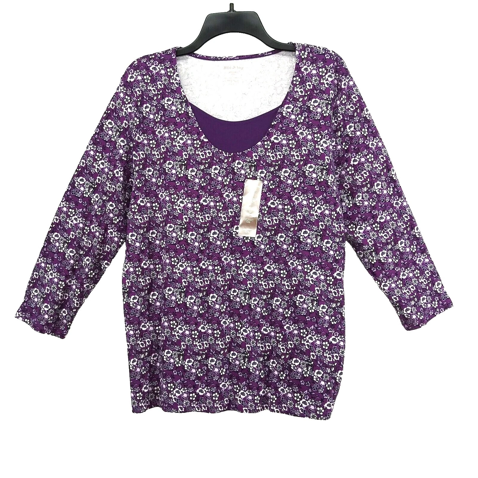 White Stag Business Floral Tops for Women