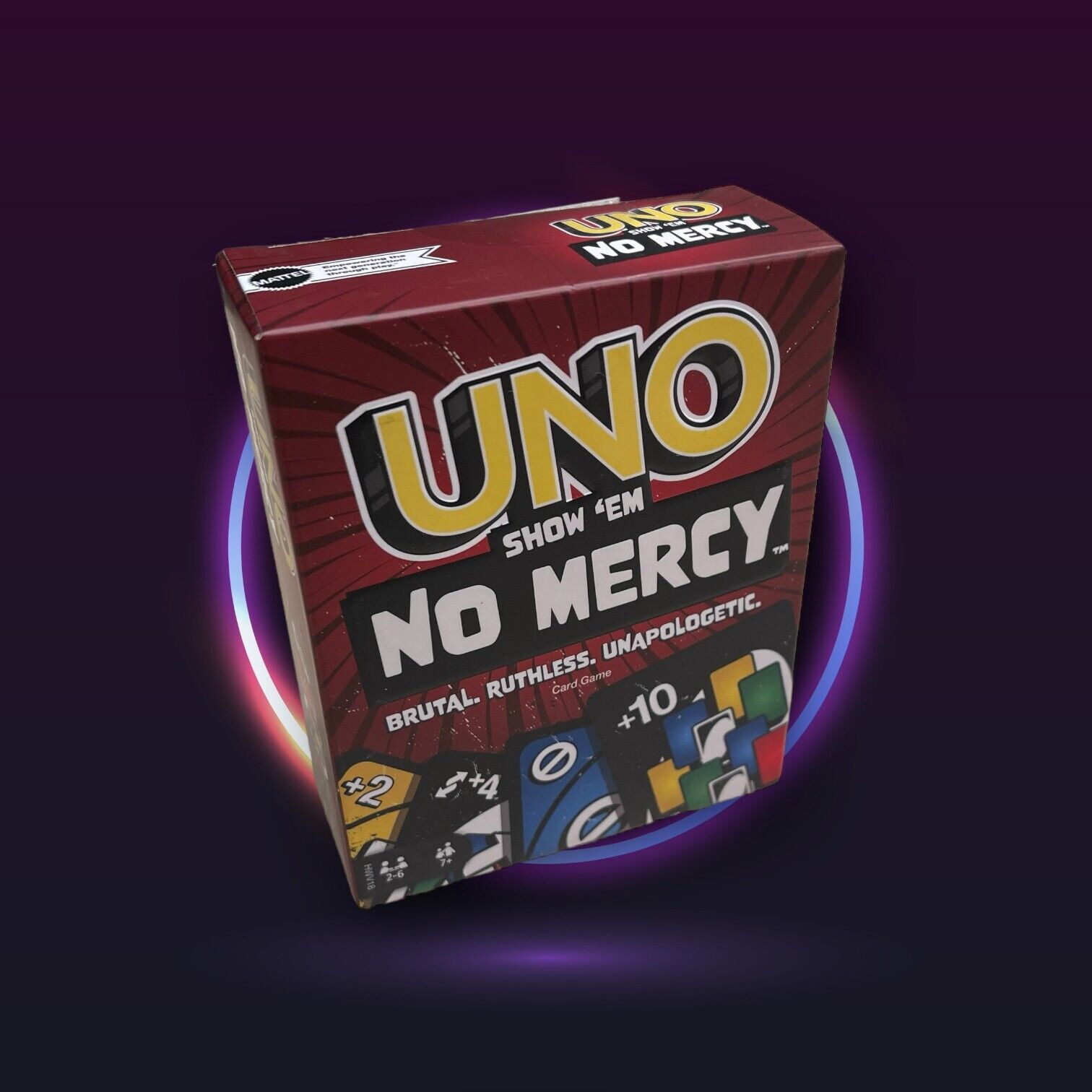 Mattel UNO Show em No Mercy Card Game for sale online