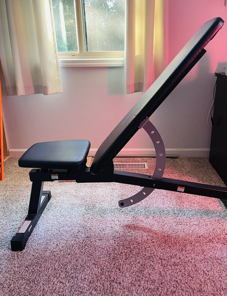 Banco de pesas ajustable PRO-FORM para entrenamiento de fuerza - seminuevo Foto 2 de 4