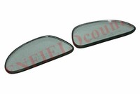 Suzuki Zen Linke & Rechte Konvexe Spiegelglas Mit Grundplatte 2-Teilig