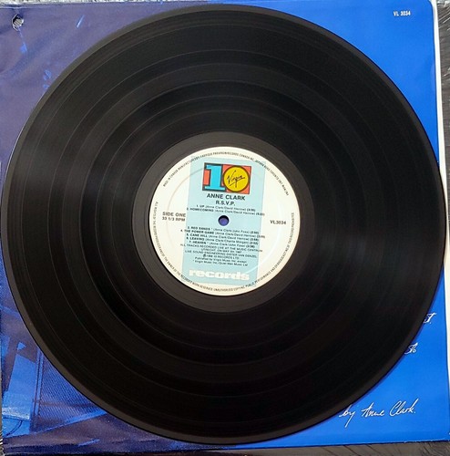 ANNE CLARK - R.S.V.P. LP 33 RPM VINYL EX ZUSTAND. - Bild 2 von 6