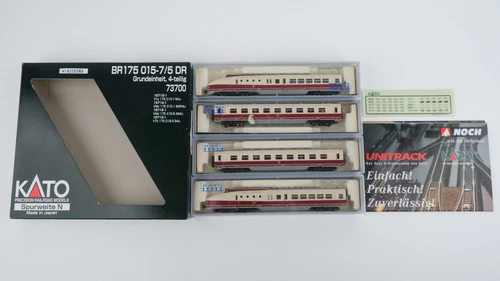 Kato N 73700 Personenzug Set BR 175 015-7/5 DR Gleichstrom