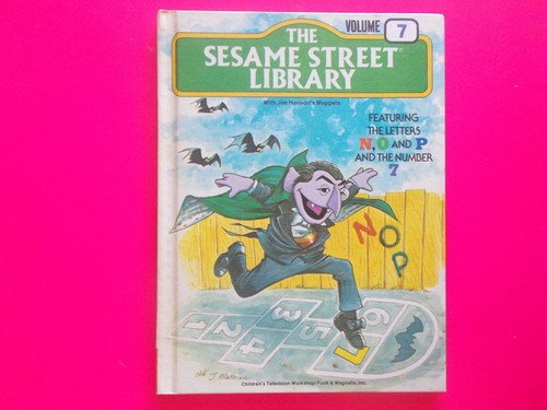 THE SESAME STREET LIBRARY VOLUME 7 - VINTAGE SERIES **LIKE NEW **FREE POSTAGE