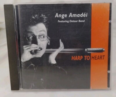 Ange Amadei - Harp To Heart - Out Of Print Rare!