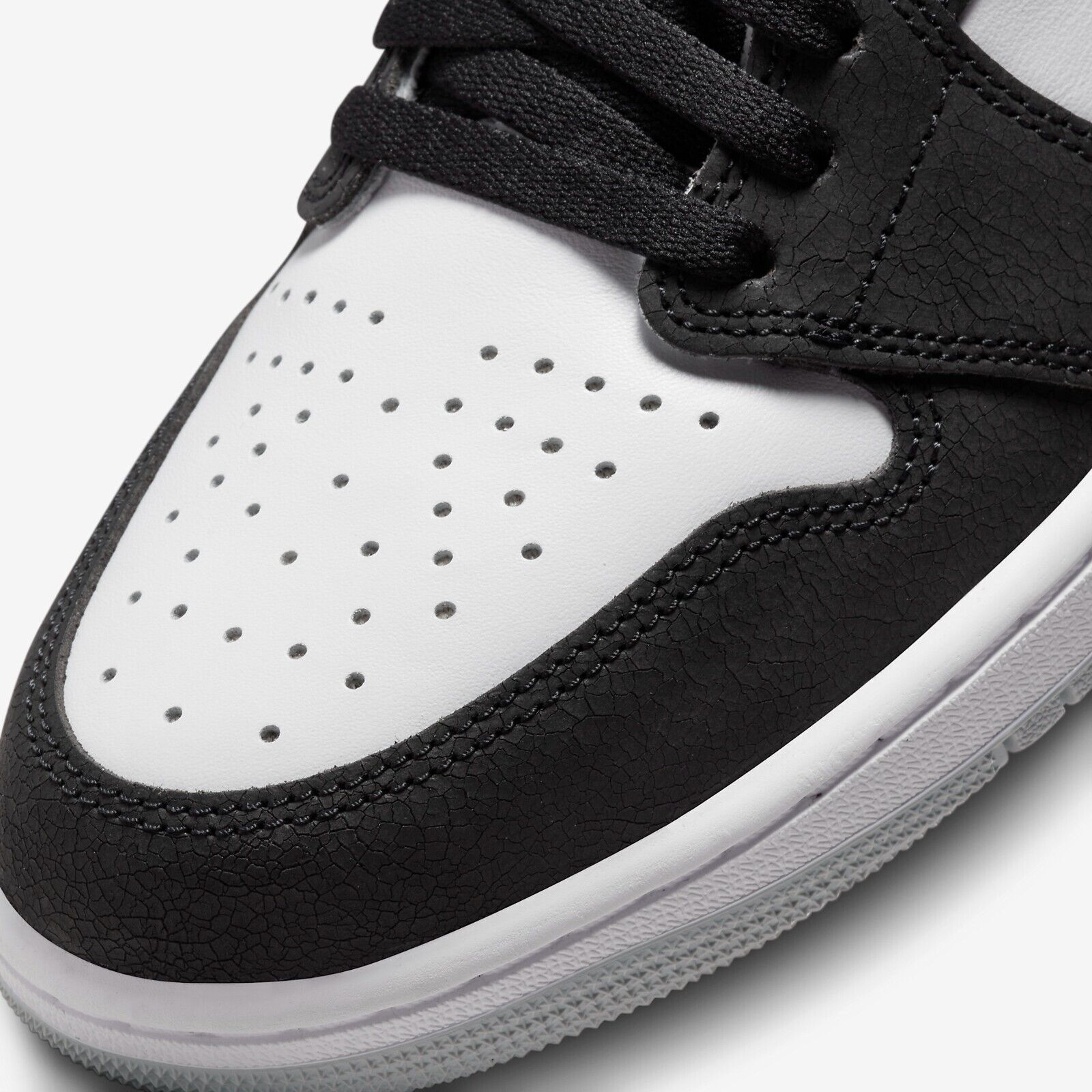 New Nike Jordan 1 Retro High OG Bleached Coral Shoes - White/ Black ...