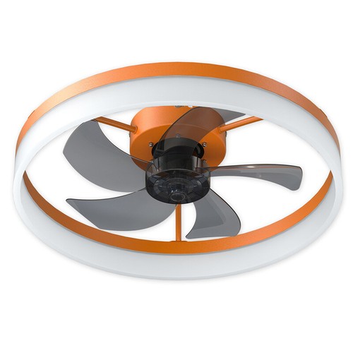 19.7" Modern LED Ceiling Fan with Light Remote Control Chandelier Ceiling Lamp - Picture 12 of 27