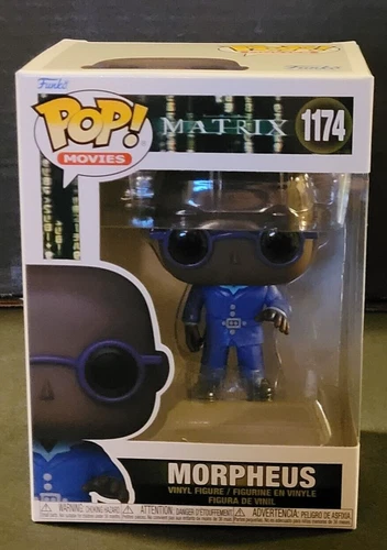 POP MOVIES! MORPHEUS  FUNKO POP  WITH PROTECTOR!! MATRIX!! #1174
