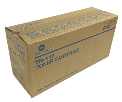 Genuine Konica Minolta TN-113 Black Toner Cartridge 4518-605