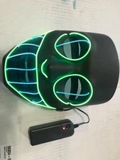 Elegant Stylish Halloween Clubbing Light Up LED Mask Costume Rave Party 3 Modes