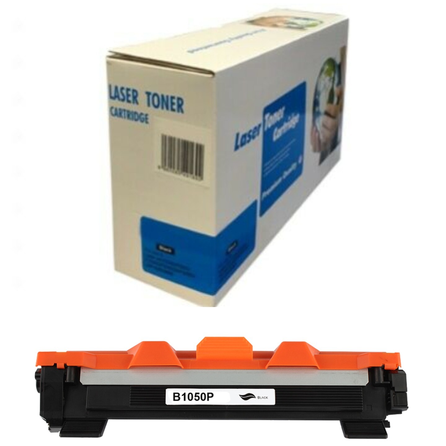 Toner Fits Brother MFC-1910 Printer TN1050 Cartridge Black Compatible  1pk
