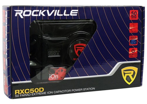 Rockville RXC50D v2 50 Farad 24V Car Audio Capacitor with Voltage+Amperage Meter - Picture 7 of 7