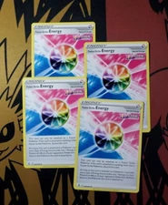 4x Fusion Strike Energy 244/264 Uncommon Fusion Strike Pokemon TCG NM/M Playset
