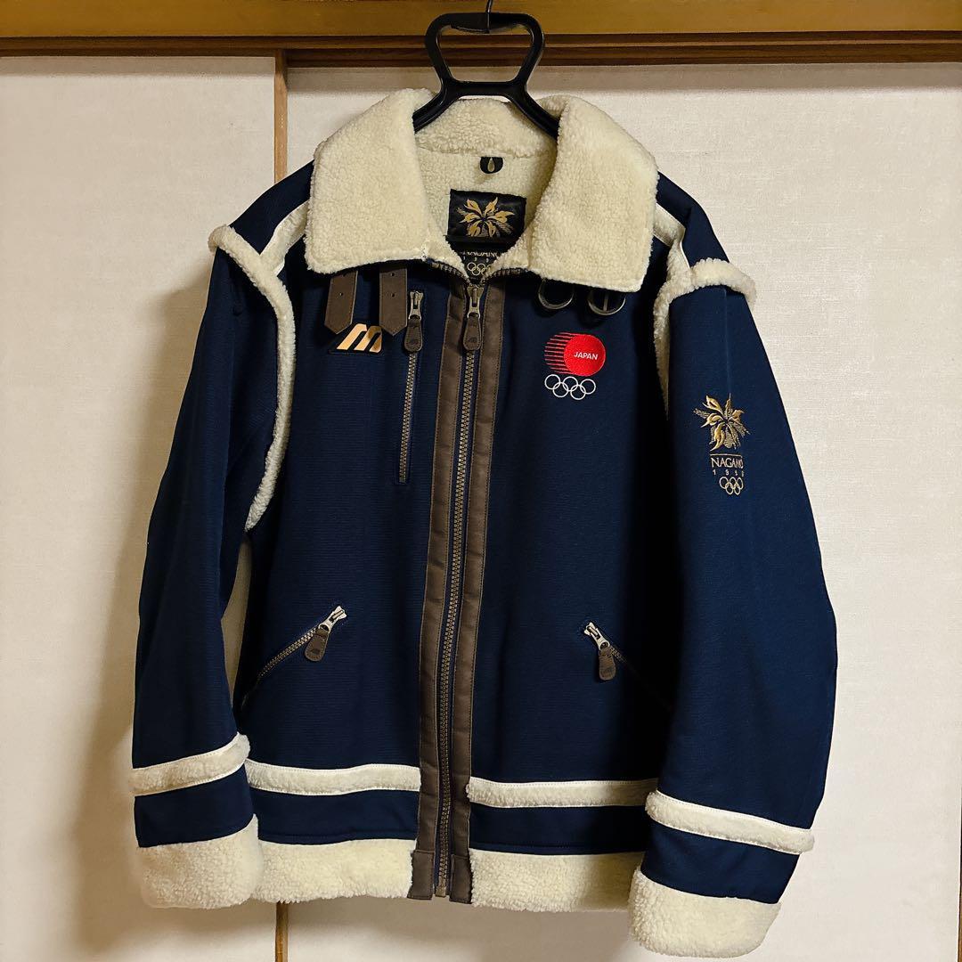 Mizuno 1998 Nagano Olympics Vintage Jacket Retro Ski Apparel