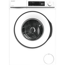 Sharp ES-NFB814BWNA-EN 8Kg Washing Machine White 1400 RPM A Rated