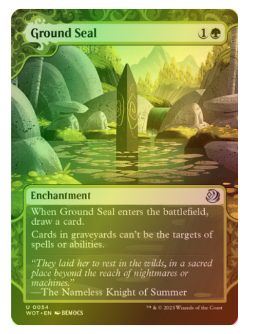 Ground Seal Foil Wilds of Eldraine: Enchanting Tales MTG | eBay