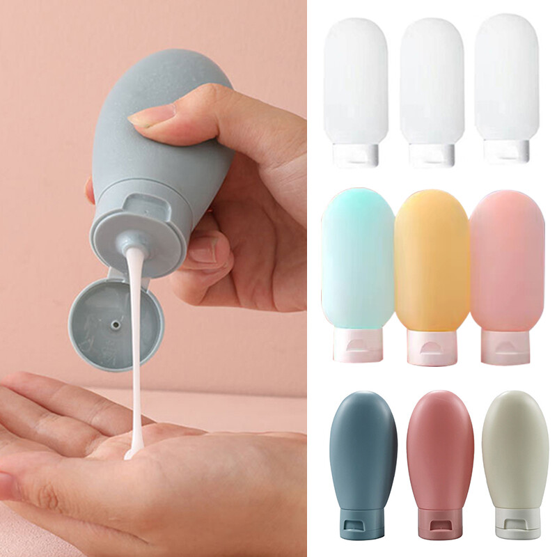 Travel Refillable Bottle Portable Shampoo Shower Gel Bottles Container