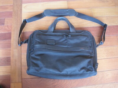 Tumi Alpha 2 26108D2 Laptop Organizer Briefcase Messenger