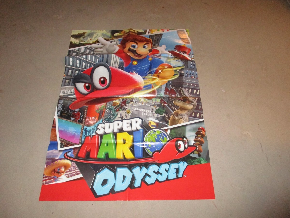 Super Mario Odyssey Nintendo Switch / Justice League Movie Promo