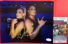 WWE NXT Natalya & Tamina Snuka Signed 8x10 Photo Autograph WrestleMania JSA COA