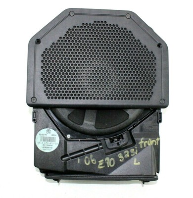 2007-2015 BMW FRONT LEFT UNDER SEAT SUBWOOFER SPEAKER 65136954875 