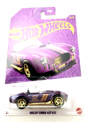Hot Wheels Shelby Cobra 427 S/C #4 2025 Pearl and Chrome 57th - Main Image