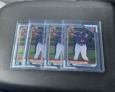 2024 Bowman Chrome Vladi Guerrero 1st Chrome 4 Card Lot