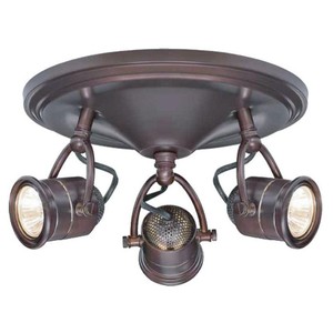 Hampton Bay 3 Light Vintage Track Lighting Ceiling Wall Interior Image Is Loading Hampton Bay 3 Light Vintage Track Lighting Ceiling