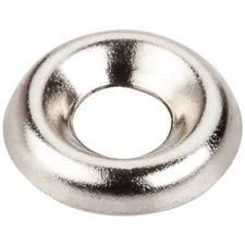 #8 Nickel Plated Finishing Cup Washer 250 Qty