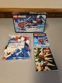 VINTAGE LEGO SPACE ICE PLANET 6898 ICE-SAT V  COMPLETE WITH BOX AND INSTRUCTIONS