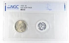 MS62 1922 Peace Silver Dollar GSA Soft Pack NGC *3209