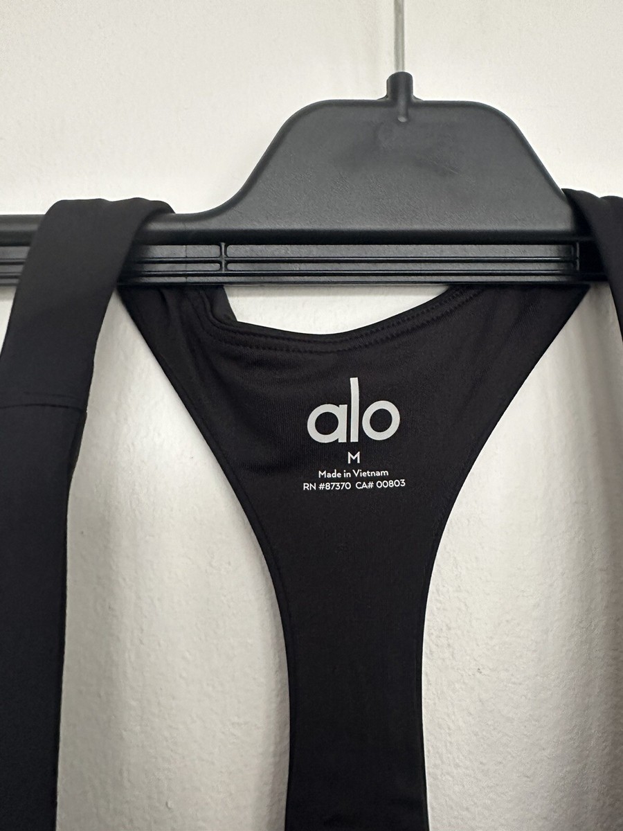 Alo Yoga Airlift Fly Dress Black Size M - Medium BNWT RRP 170