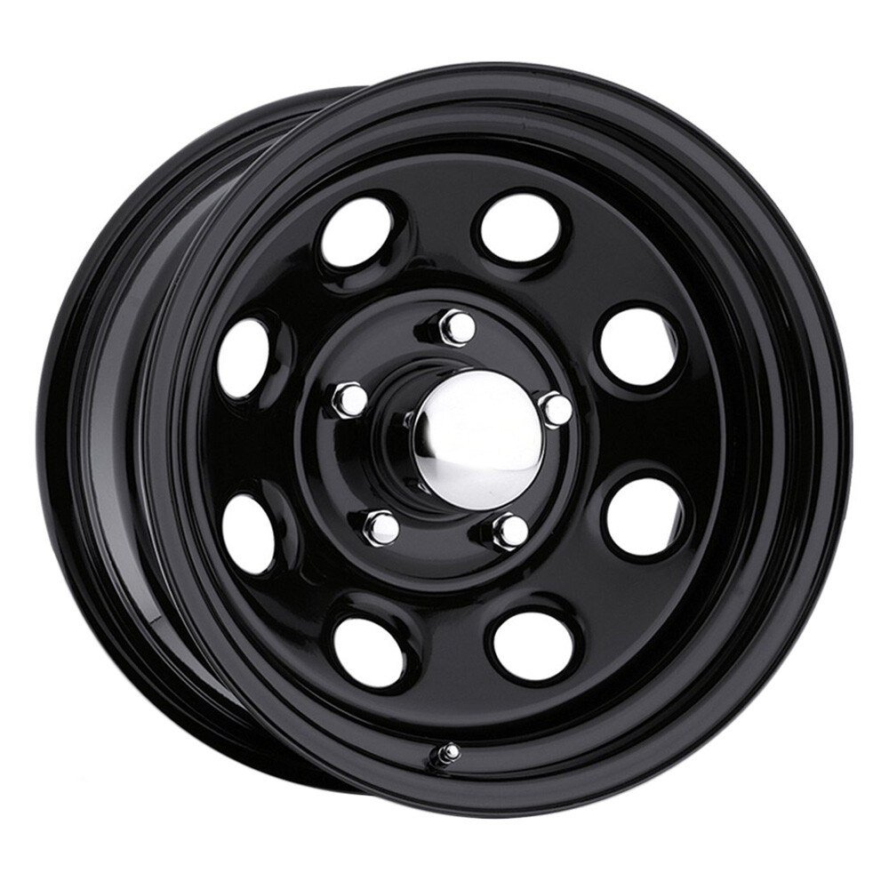 Jante acier Goss Modular noir 8x16 5x114.3 ET0 pour roue de secours et franchissement 4x4