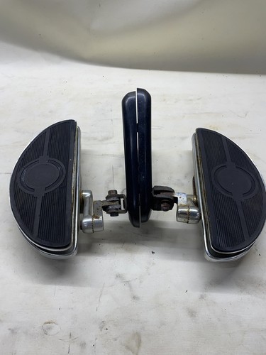 2007 TRIUMPH AMERICA FRONT FLOOR BOARD PAIR FOOT REST REAR SET MOTORCYCLE OEM - Picture 16 of 16
