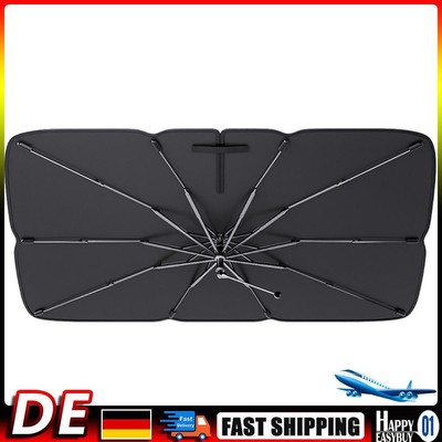 Car Sunshade UV Protection Retractable Sunscreen Folding Front Sun Shade Parasol