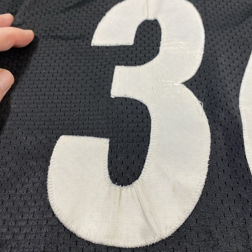 Vintage 90s Starter Pittsburgh Steelers Jerome Bettis Black Jersey Mens 48 L - Picture 6 of 18
