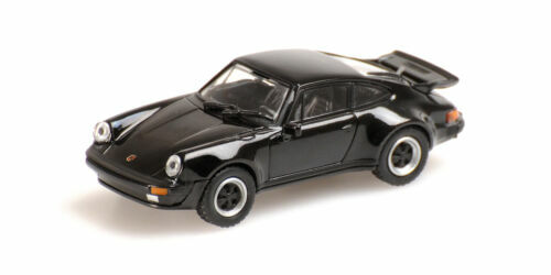 Modèle Réduit 1:64 Paragon Porsche 911 930 Ruf BTR Slantnose 1986 Noir - Neuf