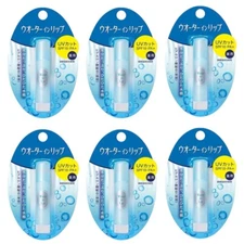 SHISEIDO Water In Lip MEDICATED UV Cut SPF18 /PA+ Moisturizing Lip Balm - 3.5g×6