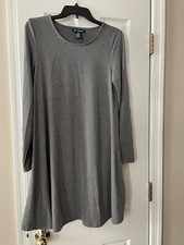 Architect Women’s Gray  Long Sleeve  Dress Size Medium