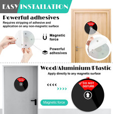 Juego De 3 Mini Letreros De No Molestar Adornos Oficina En El