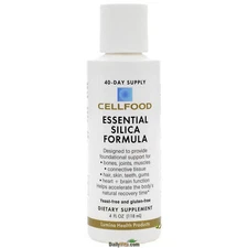 2 Bottles Cellfood Essential Silica Formula 4 Oz by Lumina Health