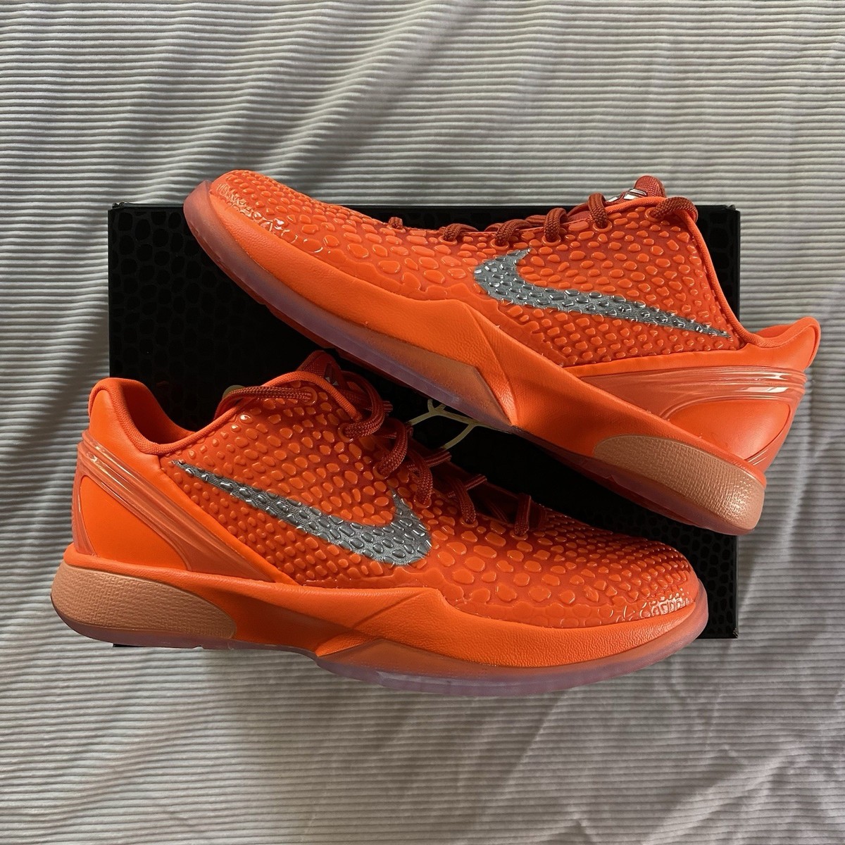 Nike Kobe 6 Protro Total Orange GS Size 7Y | IH1871-800