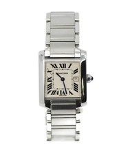 Cartier Tank Francaise Medium Stainless Steel Watch W51011Q3