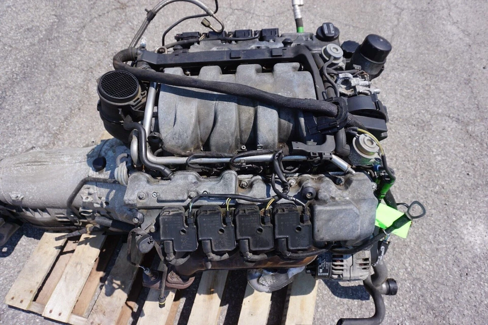 00-06 Mercedes S430 W220 OEM RWD SOHC V8 motor 4.3 e transmissão AT 1107 - Imagem 2 de 4