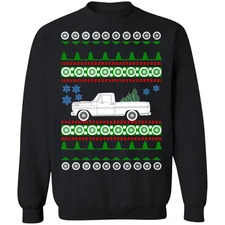 Truck like 1967 Ford F100 F150 Ugly Christmas Sweater Sweatshirt