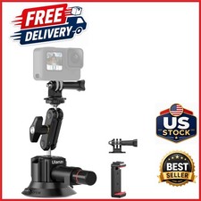 Suction Cup Mount for Action Cameras and Smartphones Windshield Holder