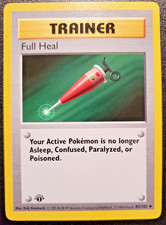 WOTC 1999 Pokémon TCG Full Heal Base Set 82/102 Regular 1st Edition