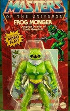 MOTU MASTERS OF THE UNIVERSE ORIGINS FROG MONGER FIGURE NRFB SEALED NEW