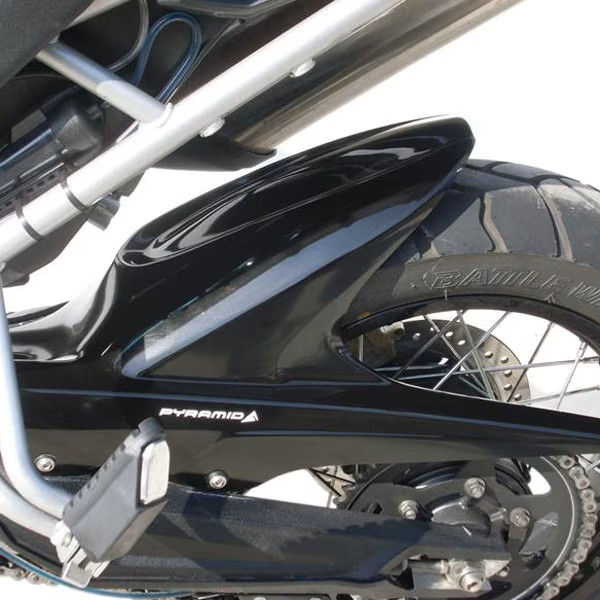 Pyramid Motorcycle Hugger Gloss Black - Triumph Tiger 800 XC / XCX / XRX
